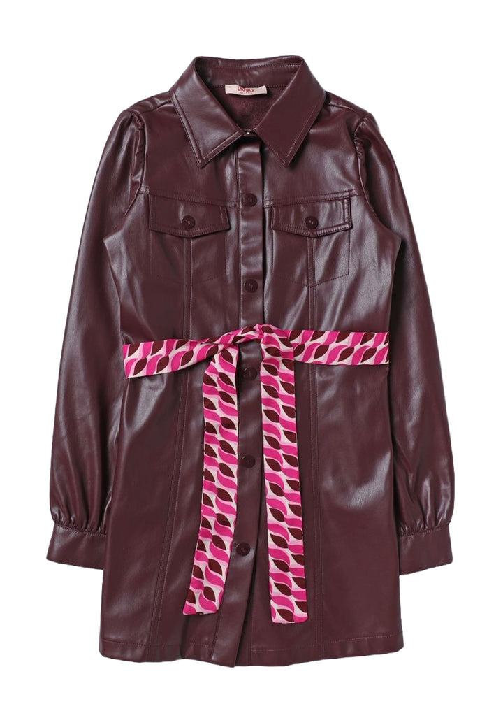 Vestito viola per bambina