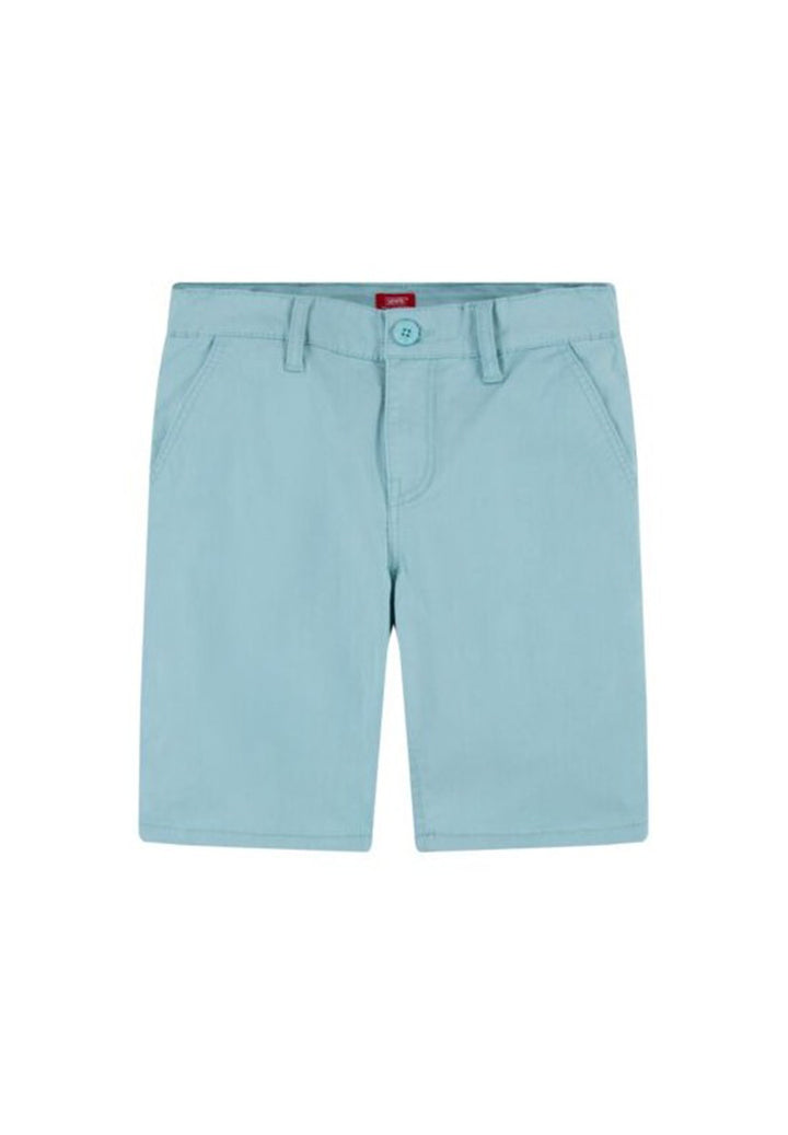 Short denim turchese per bambina - Primamoda kids