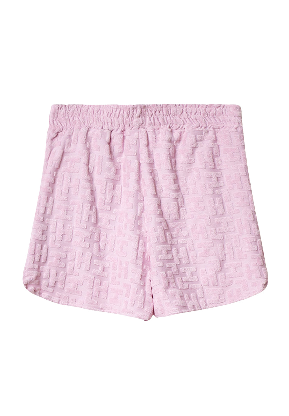 Bermuda felpa rosa per bambina