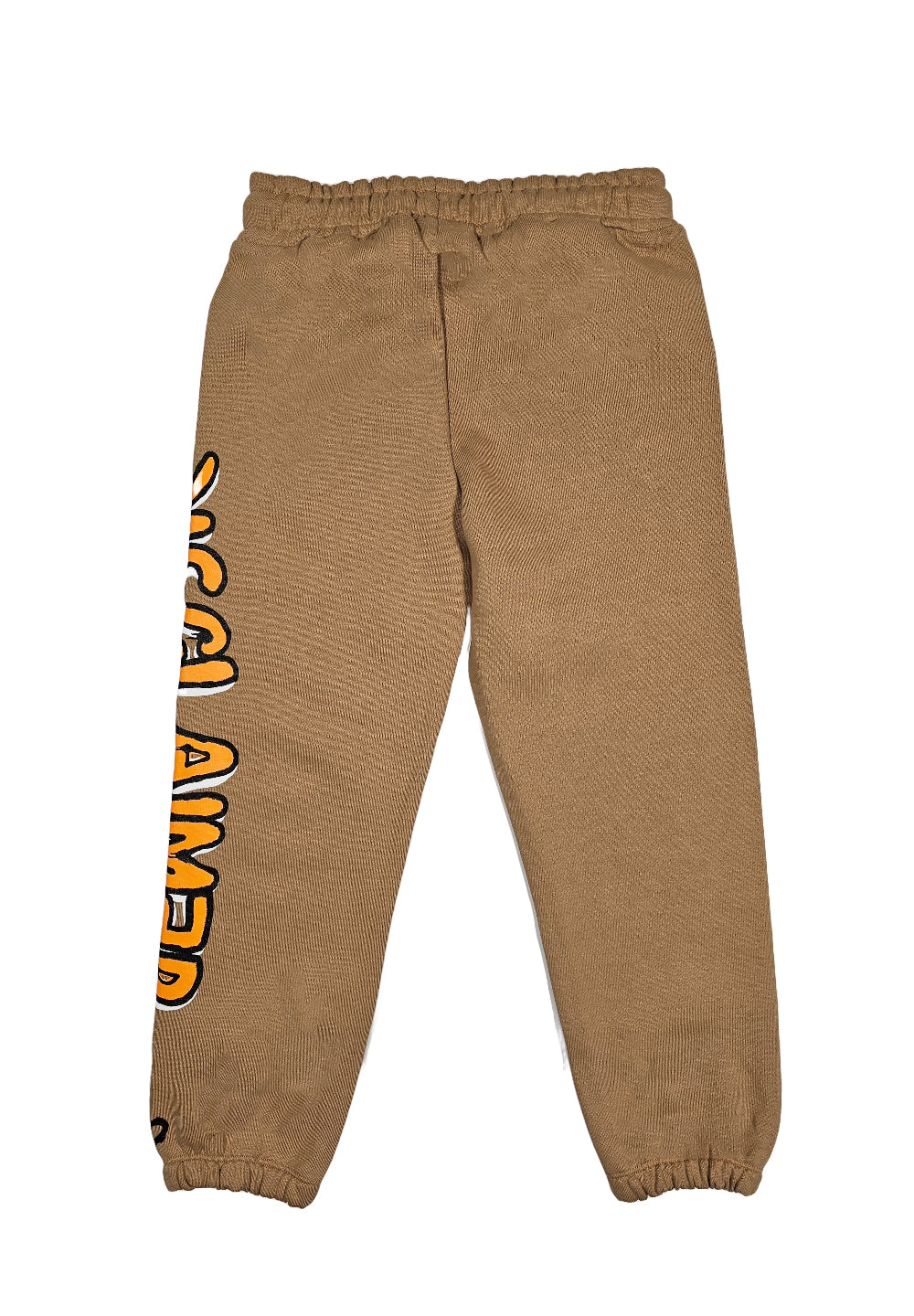Pantalone felpa beige per bambino