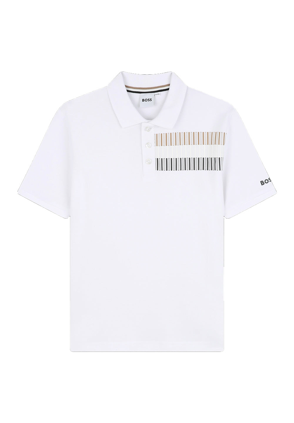 Polo blanc pour nouveau-nés