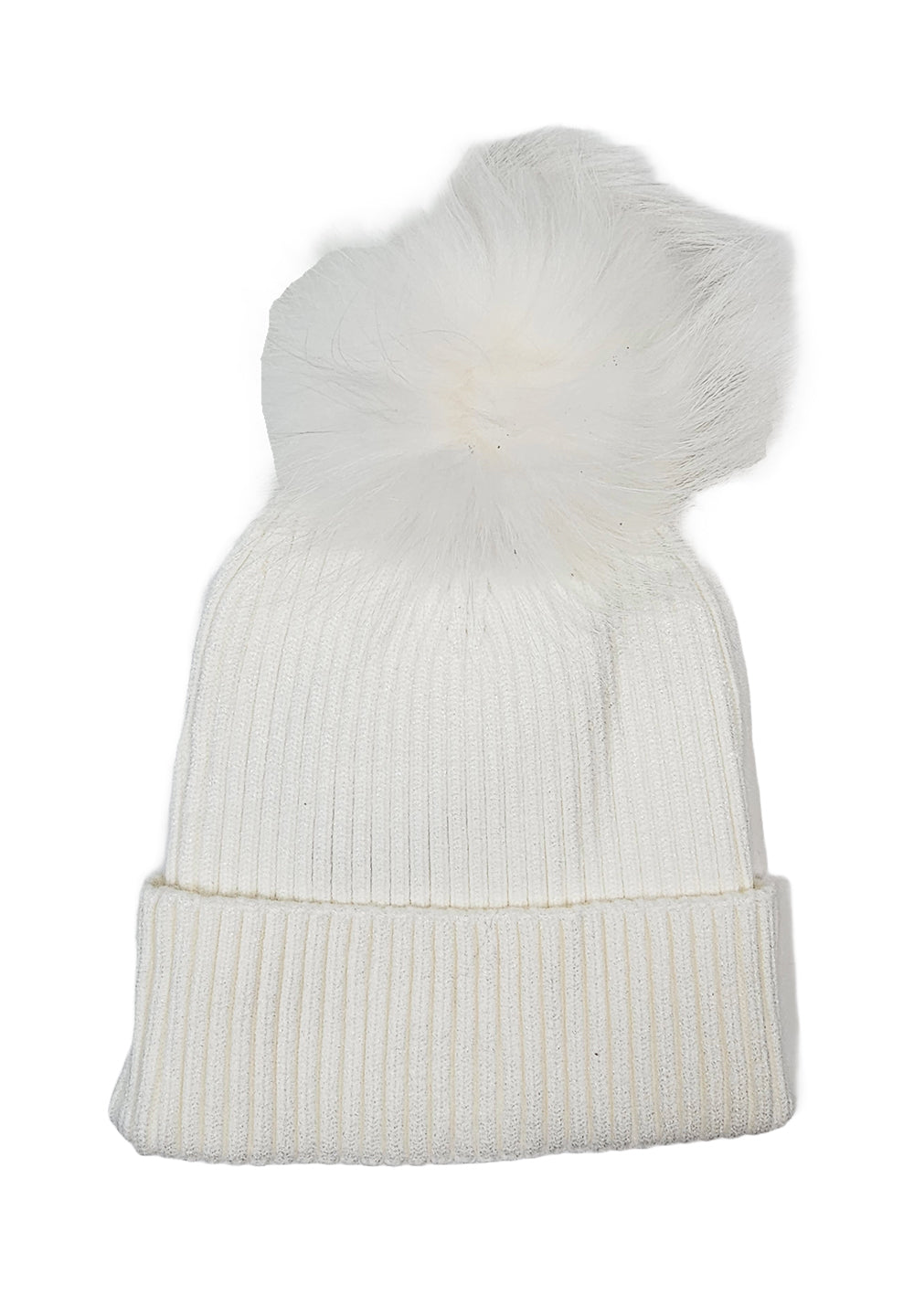 Cappello bianco per bambina