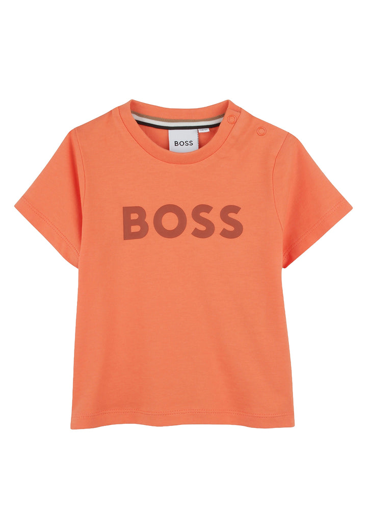 T-shirt orange pour nouveau-nés