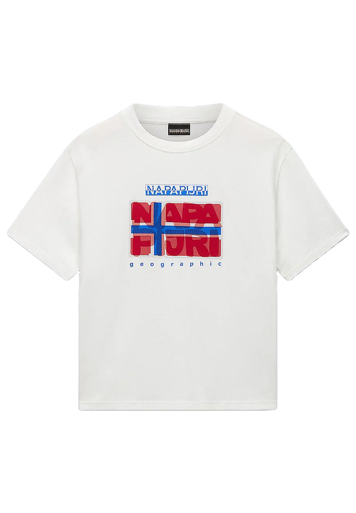 Weißes T-Shirt für Jungen