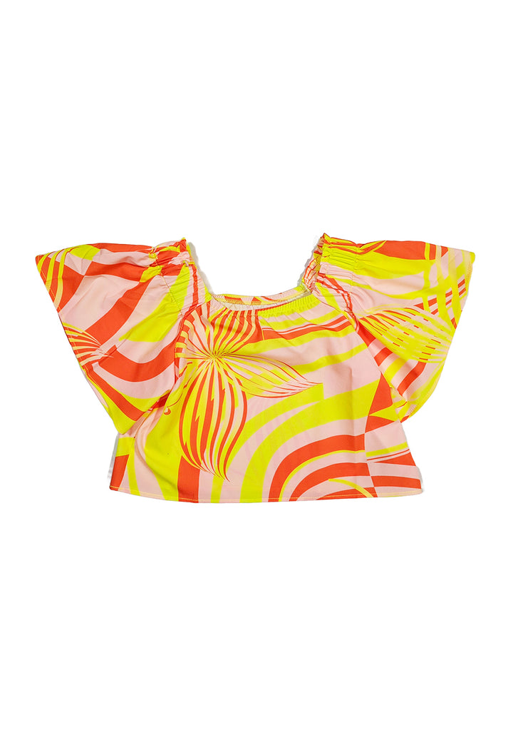 Top giallo per bambina - Primamoda kids