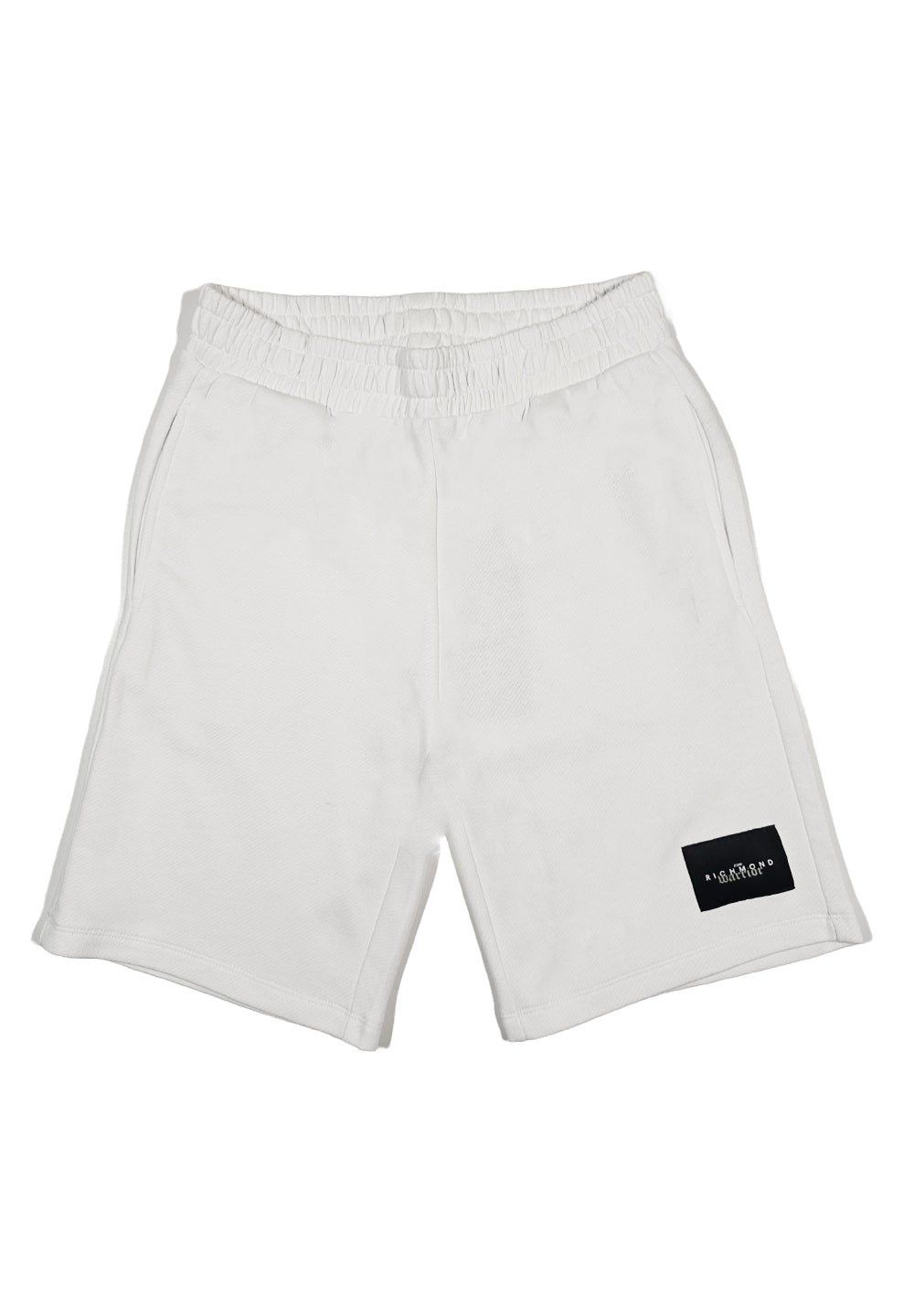 Bermuda felpa bianco per bambino