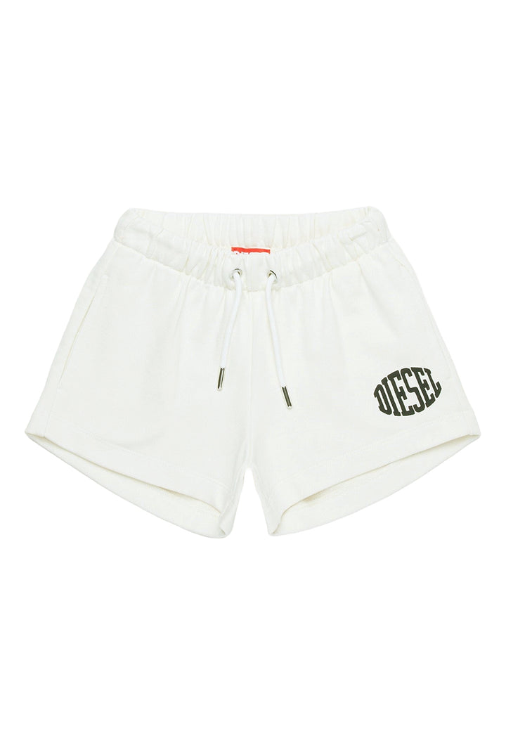 Bermuda felpa crema per bambino