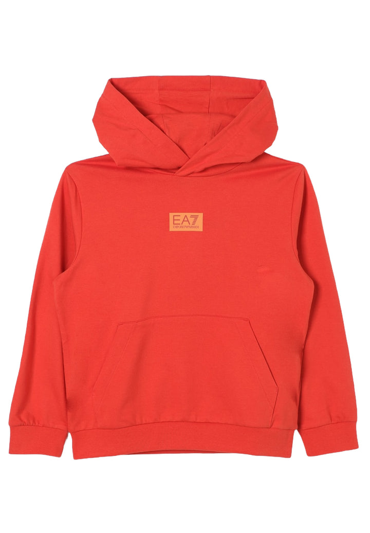 Sweat à capuche orange pour enfants