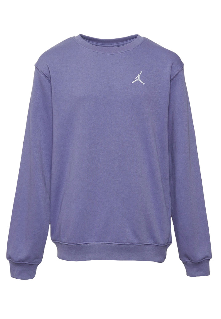 Lila Sweatshirt mit Rundhalsausschnitt für Mädchen
