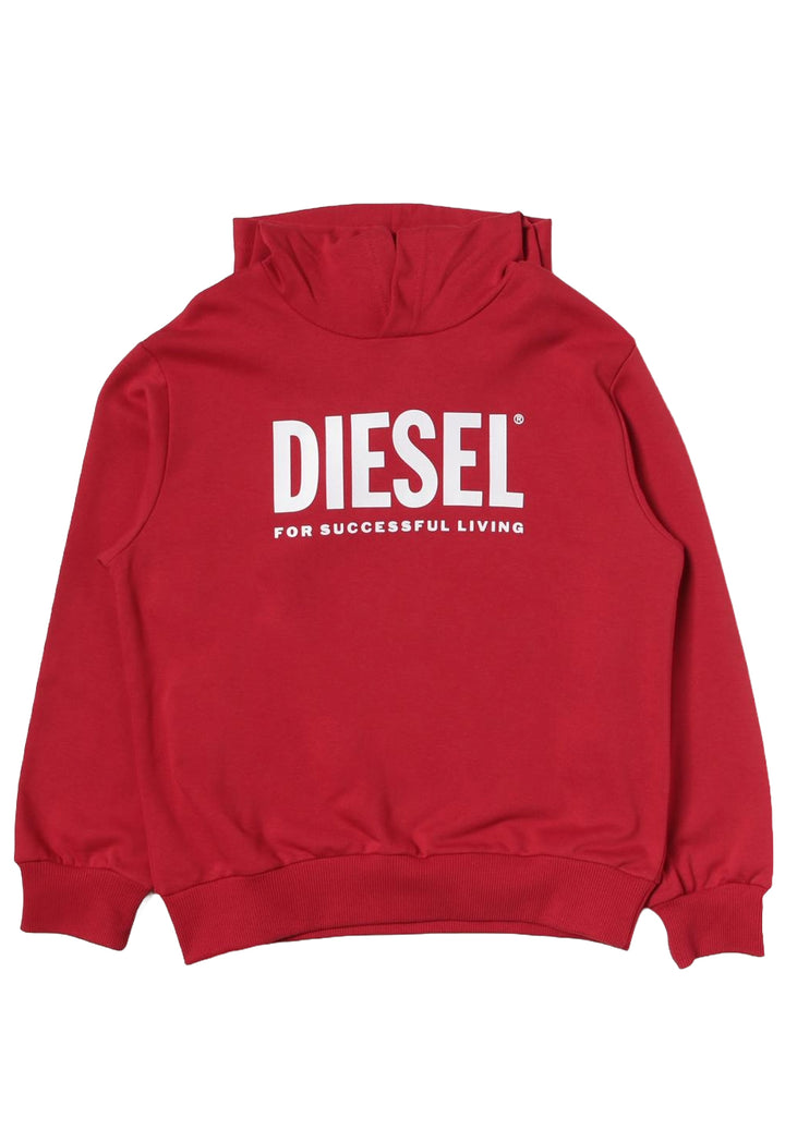Rotes Kapuzensweatshirt für Jungen