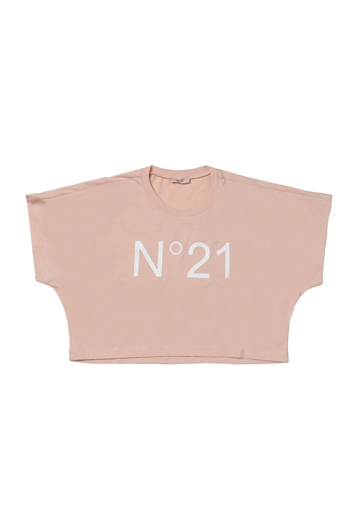 T-shirt rose poudré pour fille