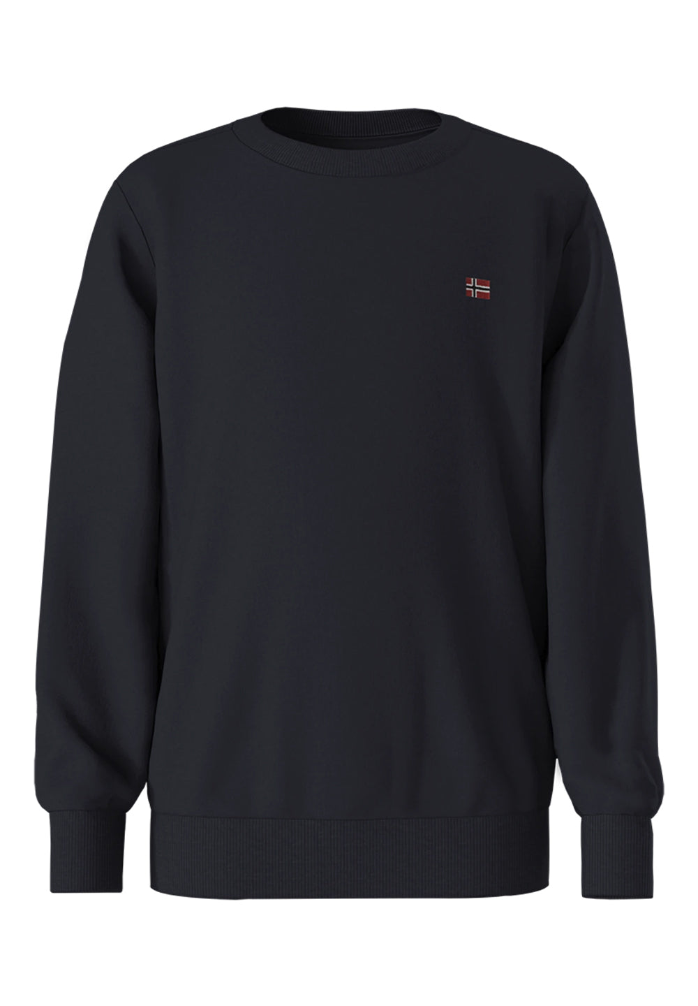 Blaues Sweatshirt mit Rundhalsausschnitt für Jungen