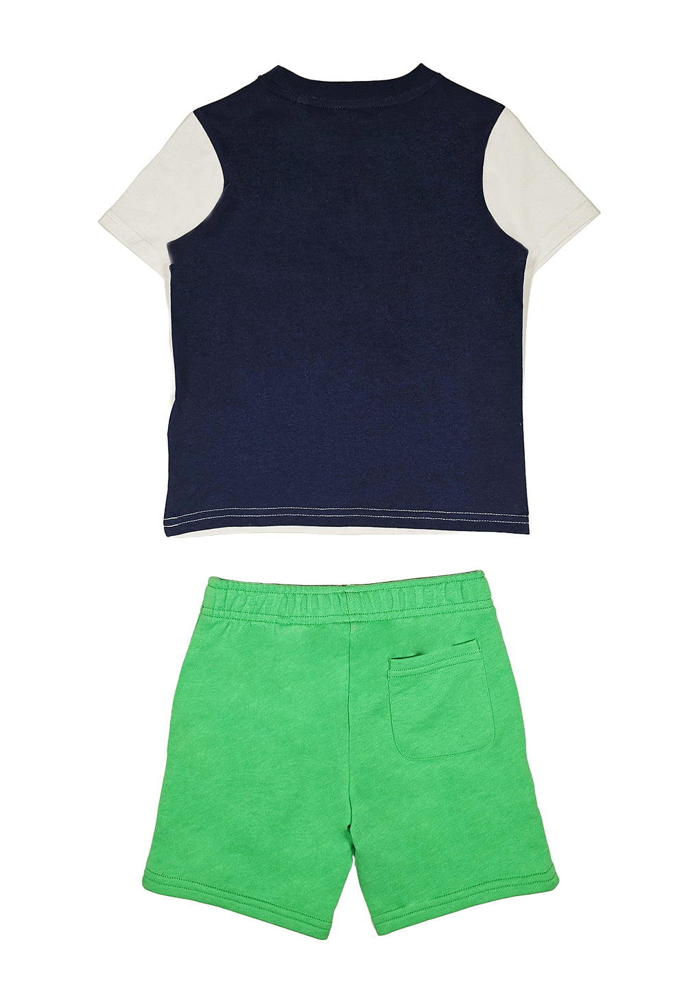 Ensemble blanc et vert pour enfants