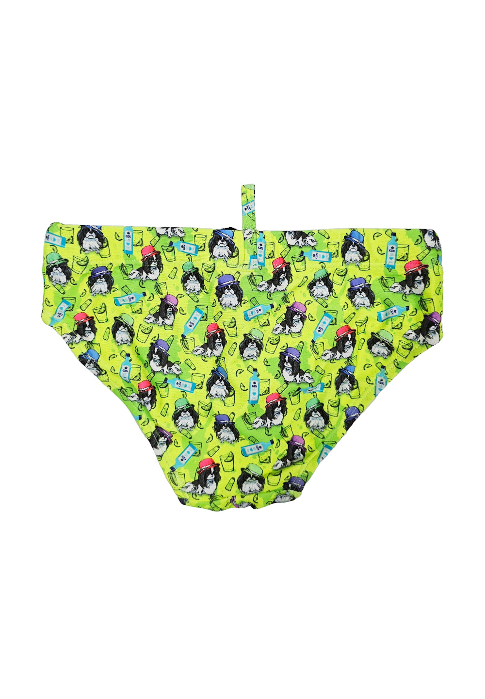 Costume slip giallo-verde per bambino