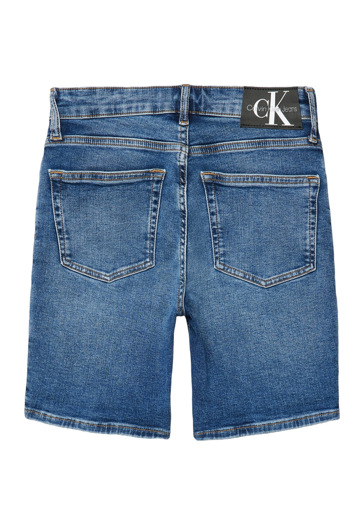 Bermuda denim blu per bambino