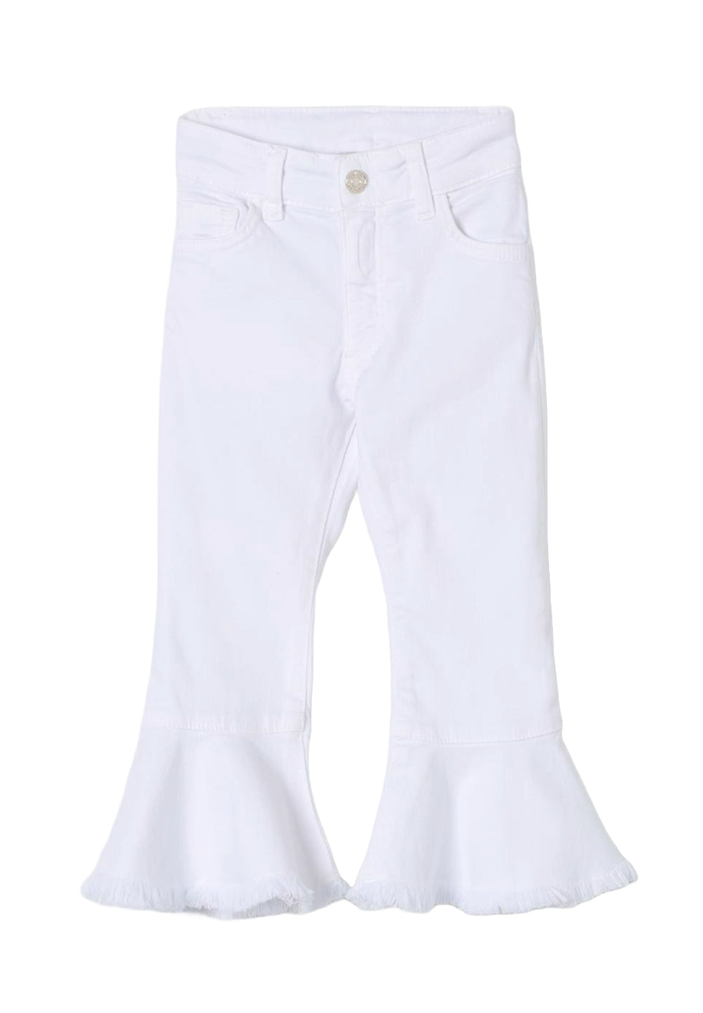 Jeans bianco per bambina
