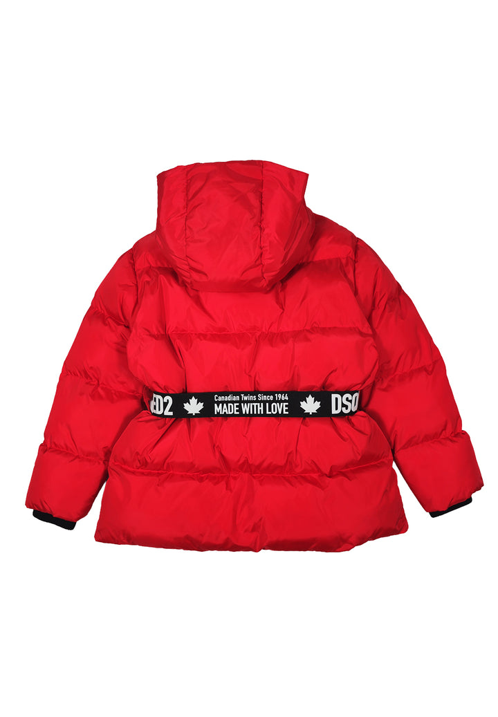 Veste rouge pour fille