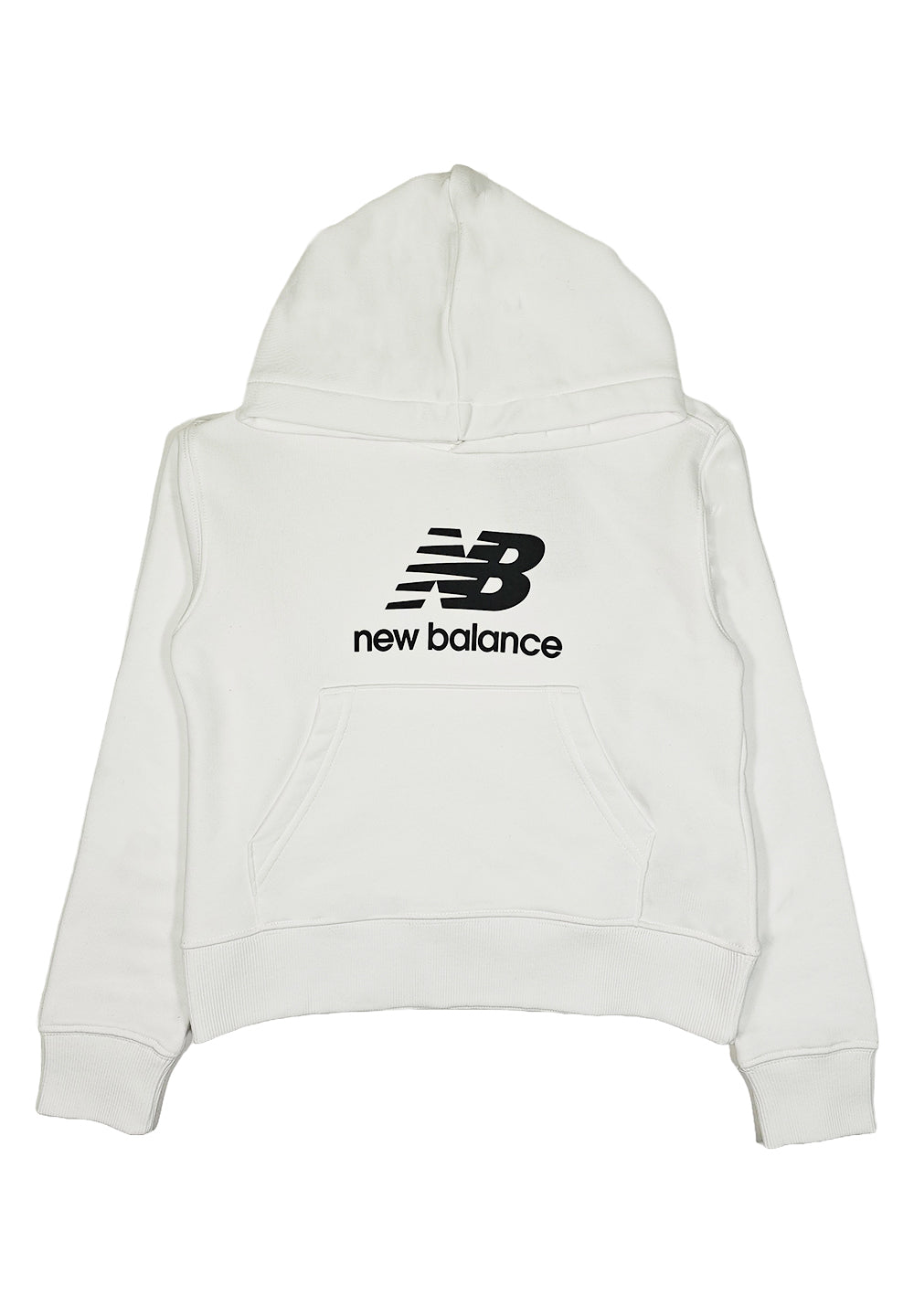 Weißer Kapuzenpullover für Mädchen