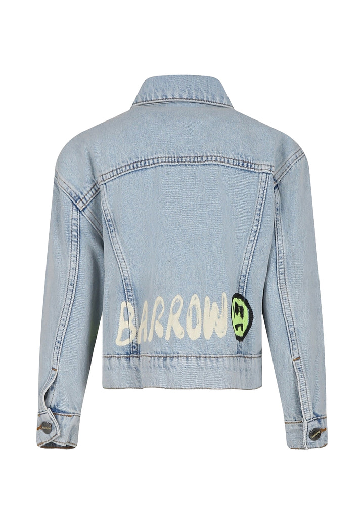 Blaue Jeansjacke für Kinder