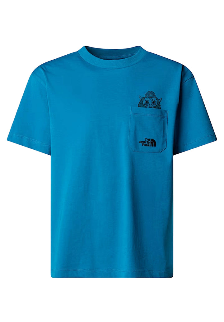T-shirt blu per bambino