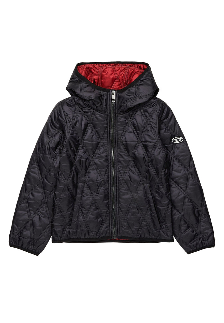 Schwarze Jacke für Jungen