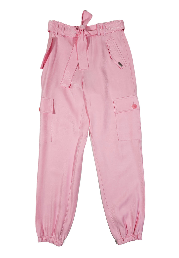 Pantalon rose pour fille