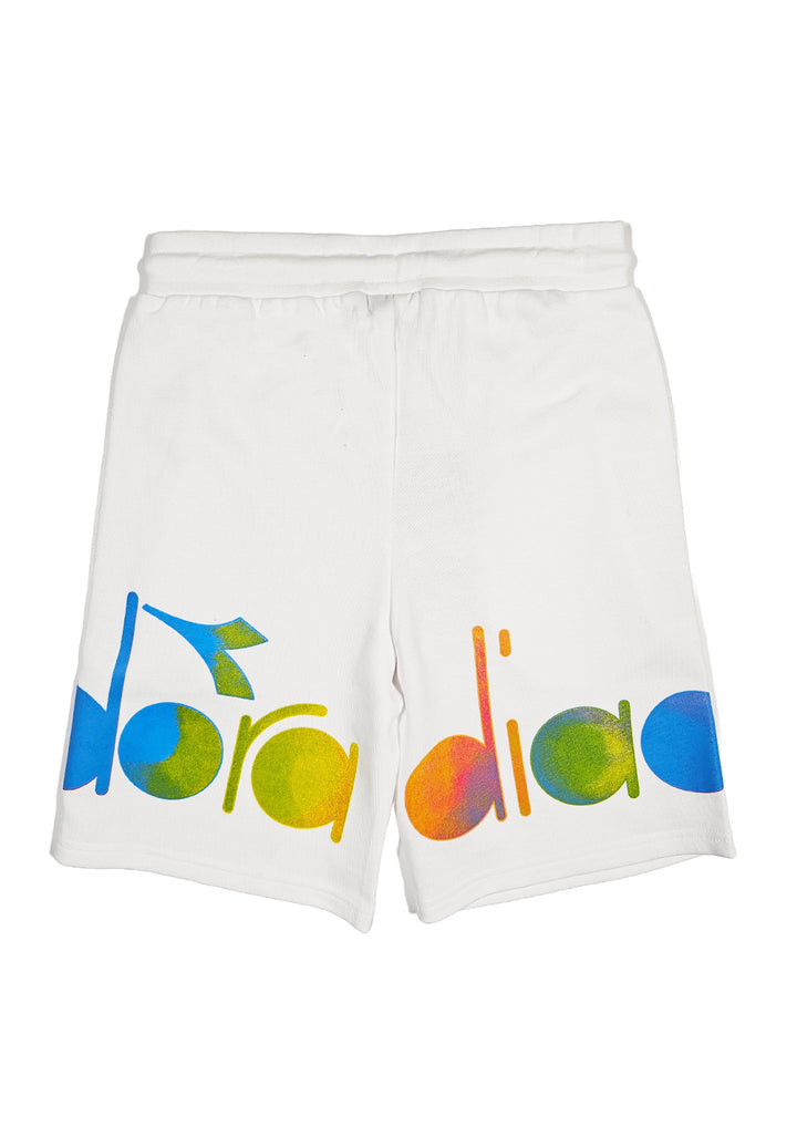 Bermuda felpa bianco per bambino - Primamoda kids