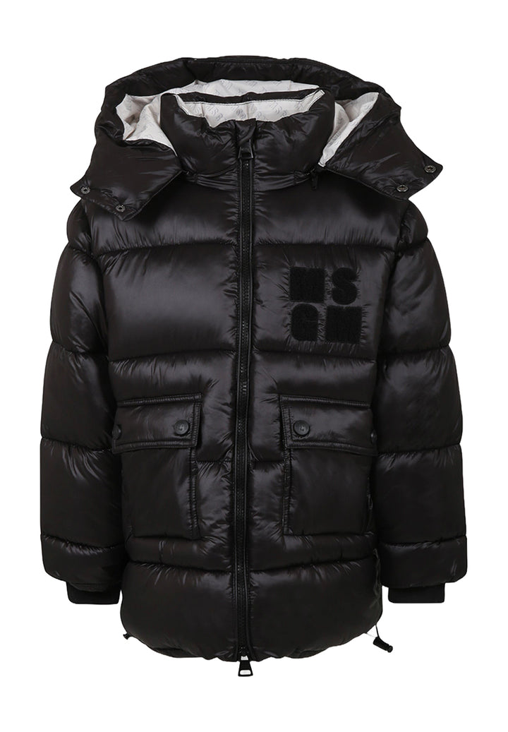 Veste noire pour fille