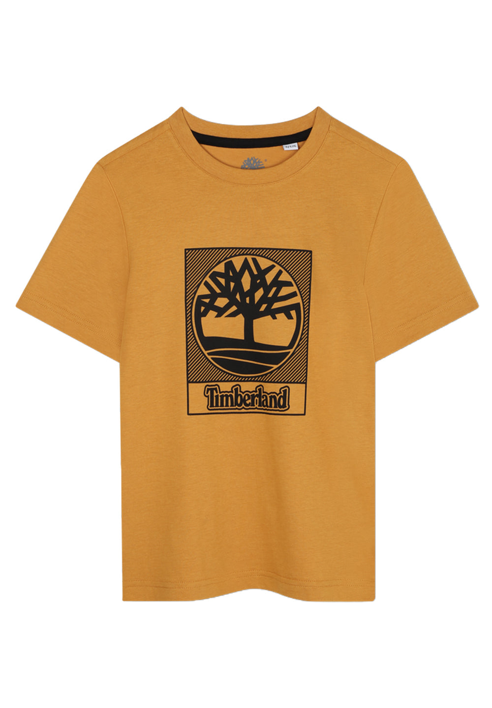 T-shirt senape per bambino