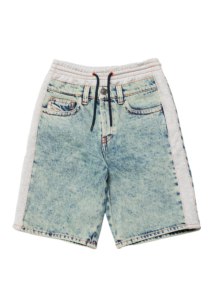 Bermuda denim blu chiaro per bambino