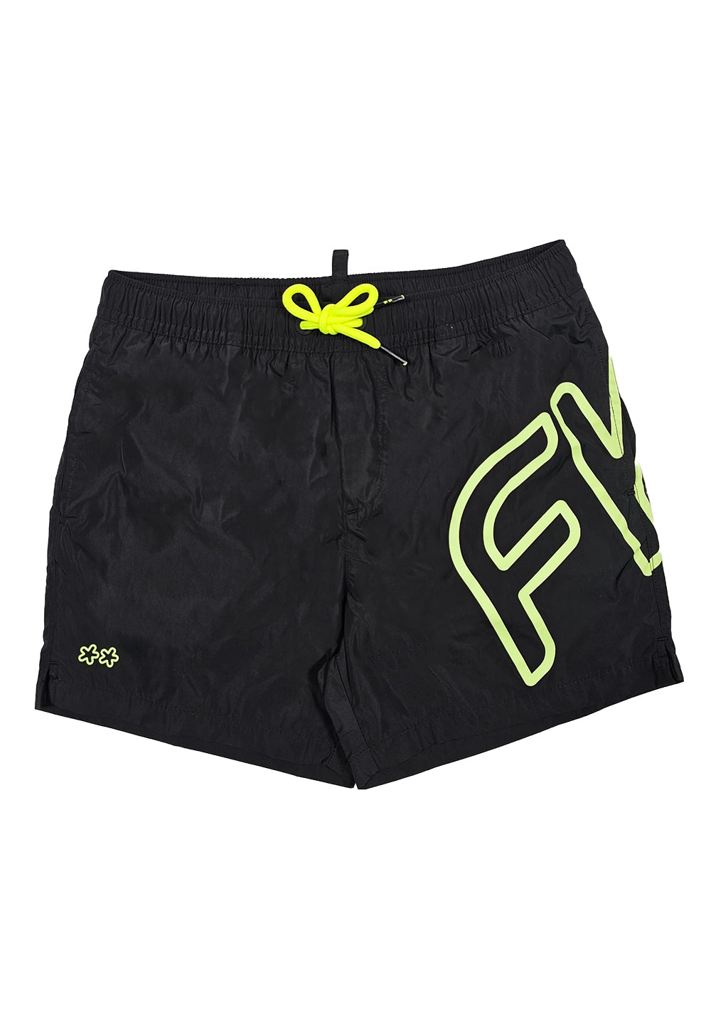 Costume boxer nero per bambino