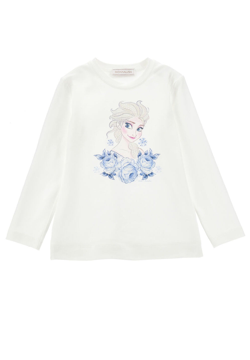 Cremefarbenes T-Shirt für Mädchen
