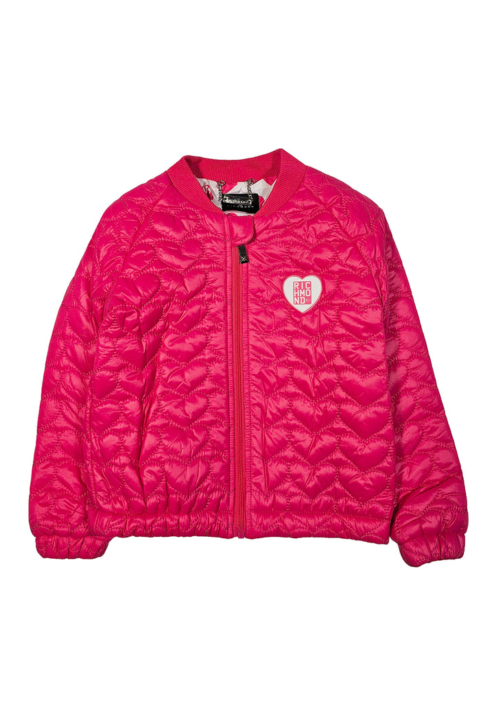 Fuchsia-Jacke für neugeborene Mädchen