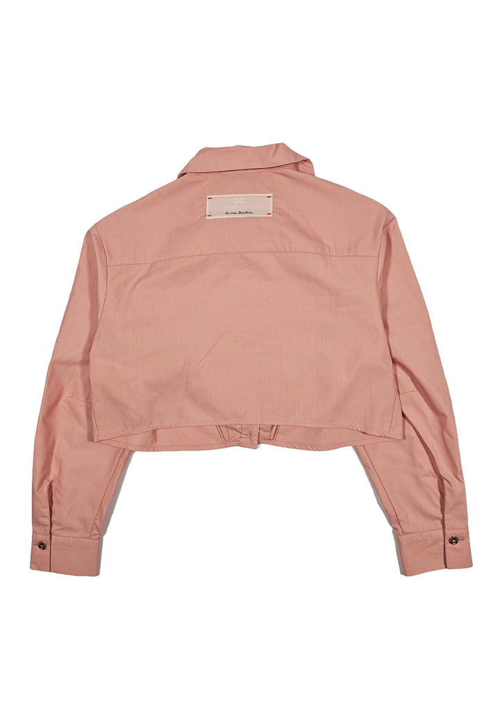 Camicia rosa per bambina