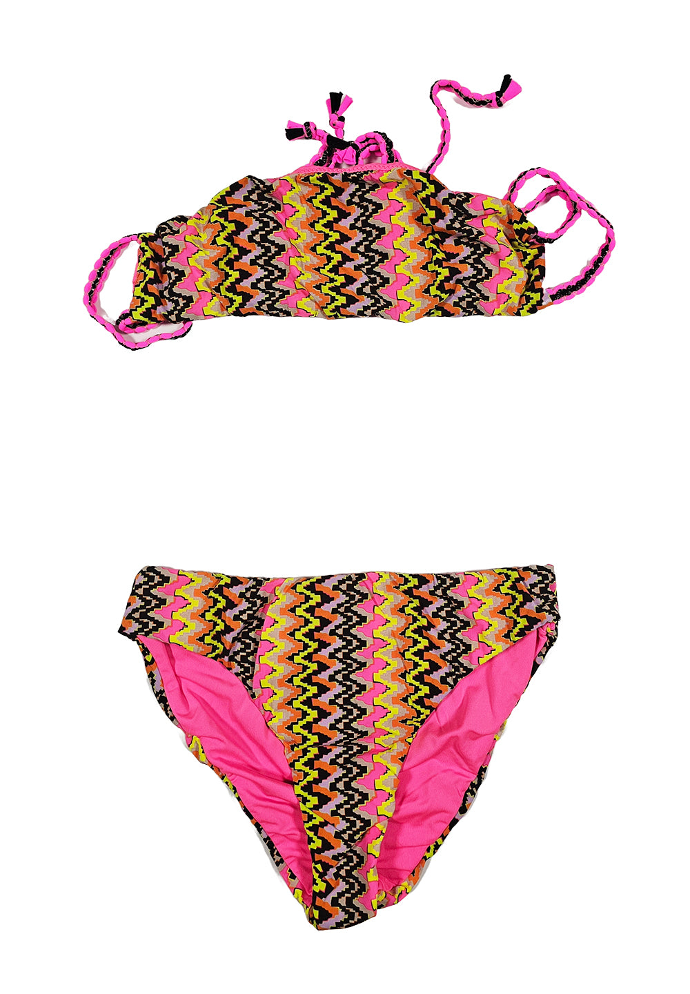 Costume bikini multicolor per bambina