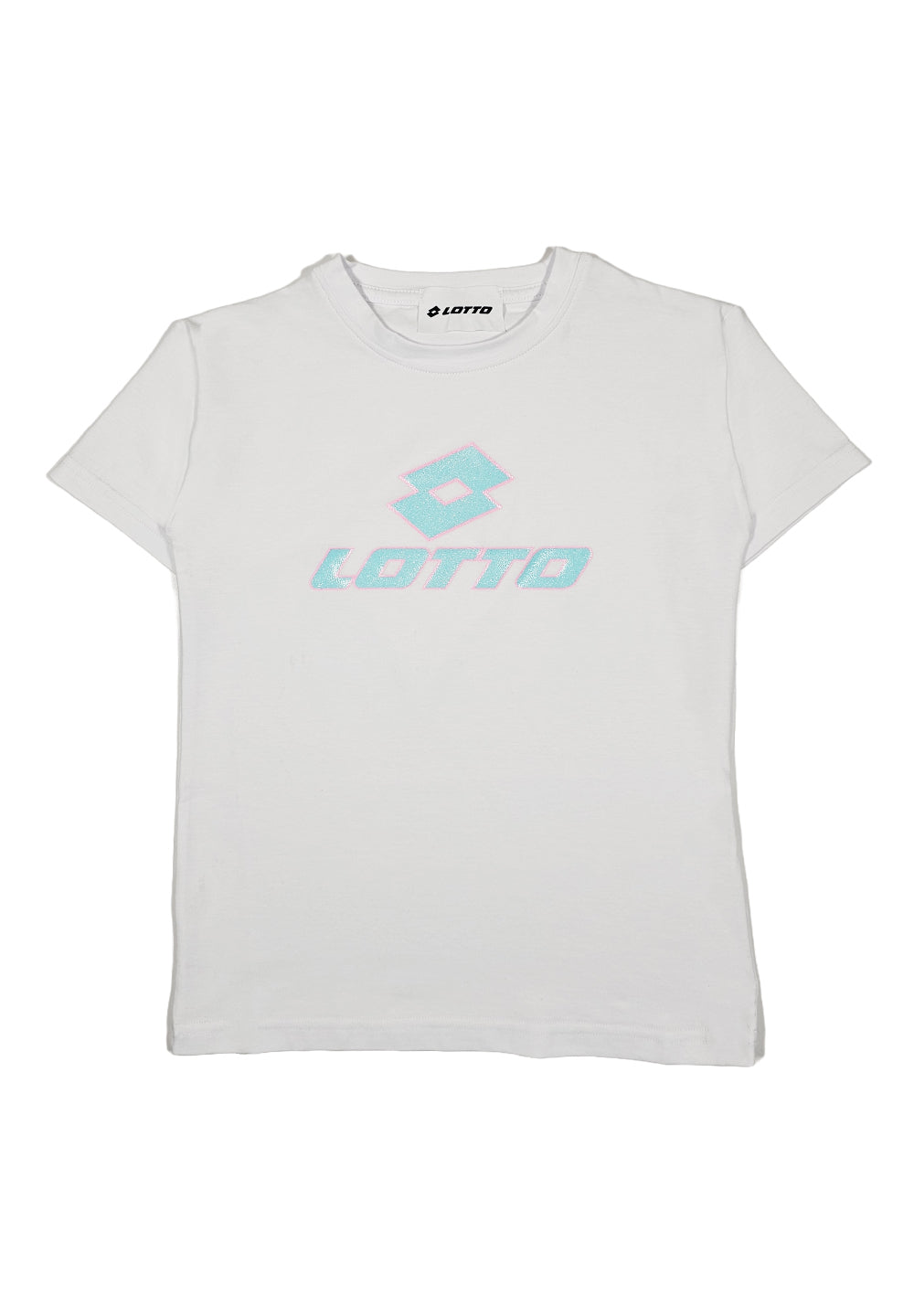T-shirt bianca per bambina