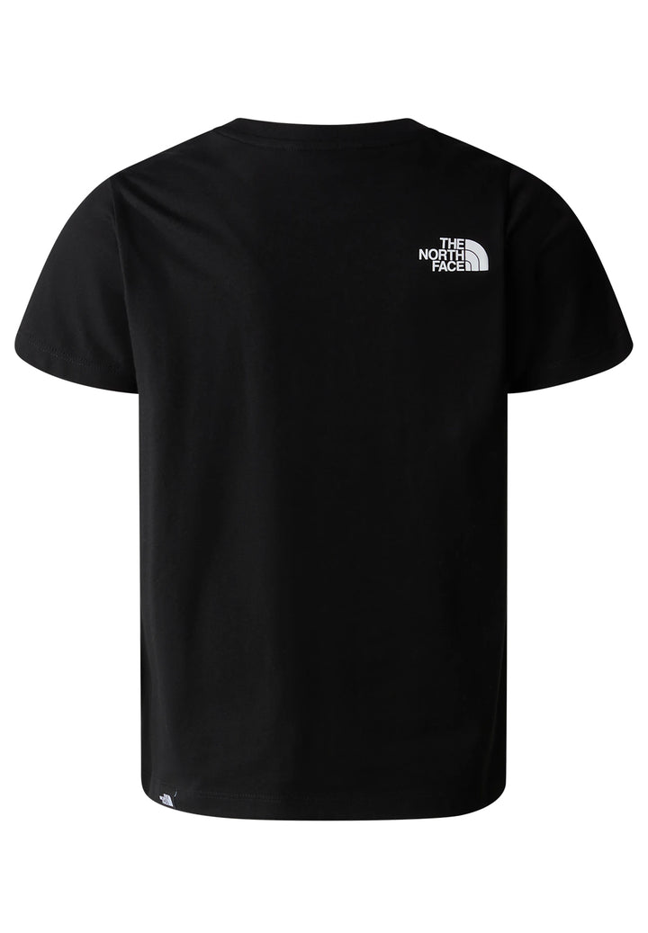 T-shirt nera per bambino