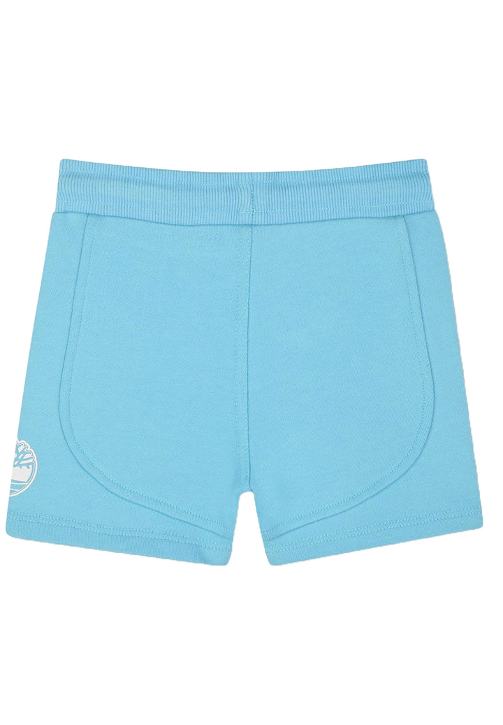 Bermuda felpa celeste per neonato