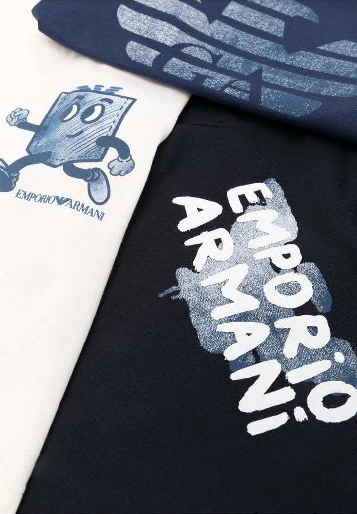 3er-Set mehrfarbige T-Shirts für Neugeborene