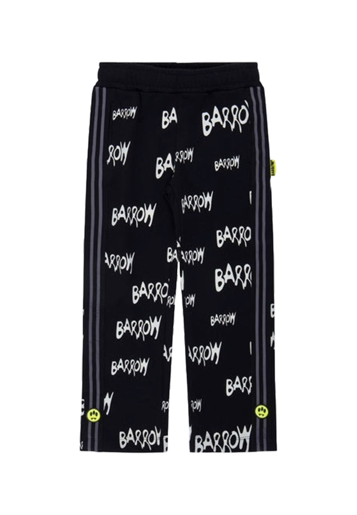 Pantalone felpa nero per bambino