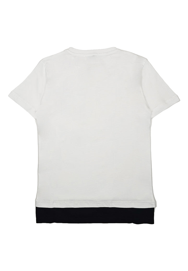 T-shirt bianca per bambino