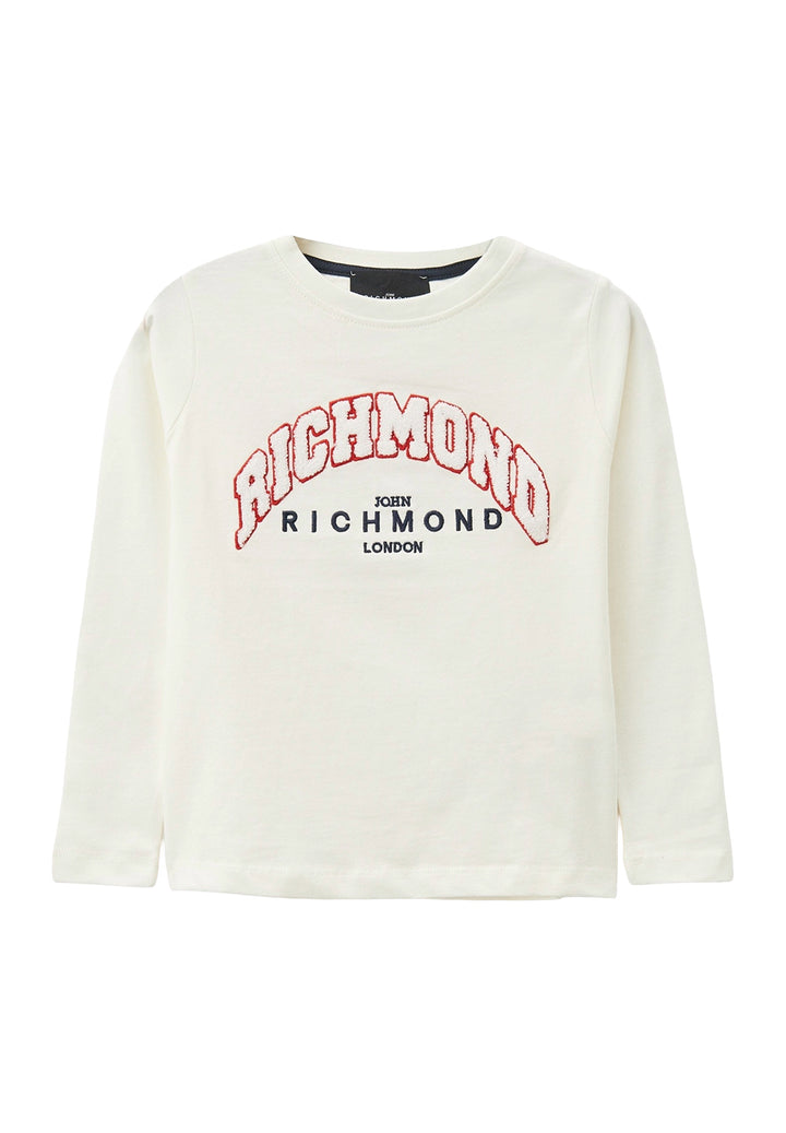T-shirt crema per bambino