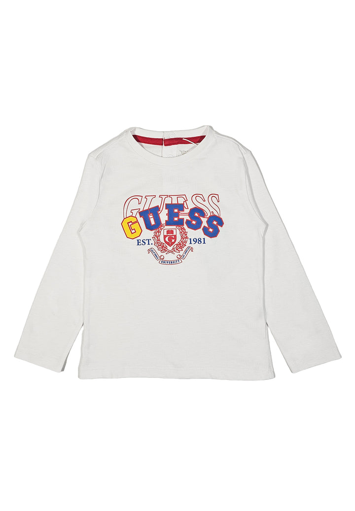 T-shirt bianca per neonato