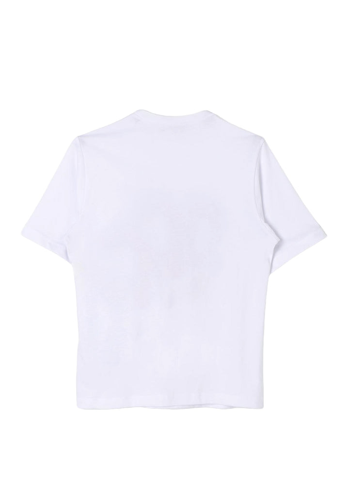 T-shirt bianca per bambina