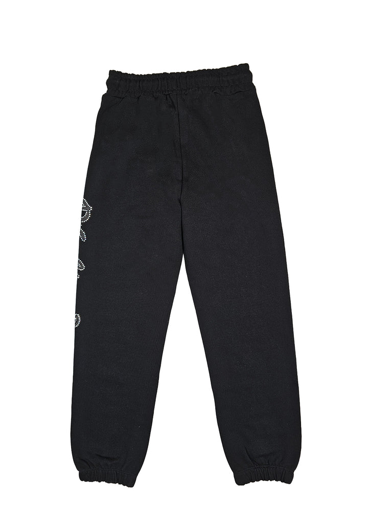 Schwarze Jogginghose für Mädchen