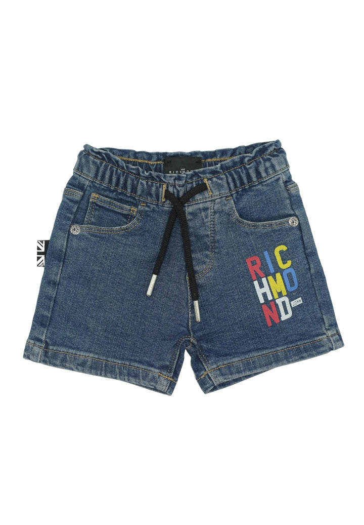Bermuda denim blu per bambino