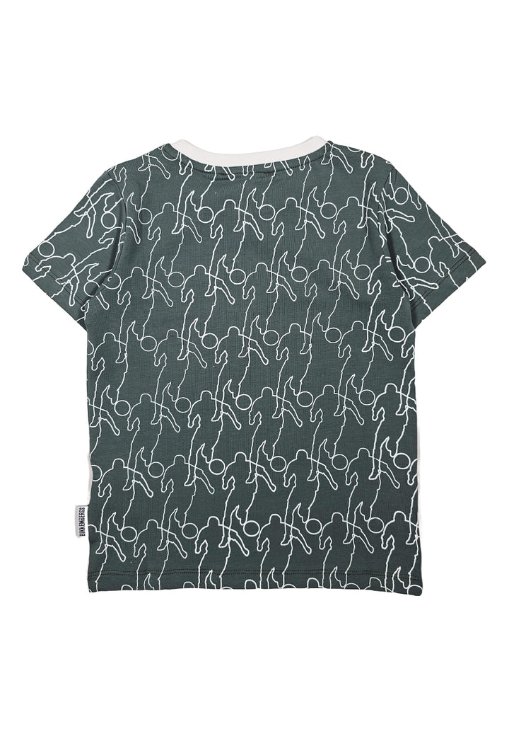 T-shirt verde per bambino
