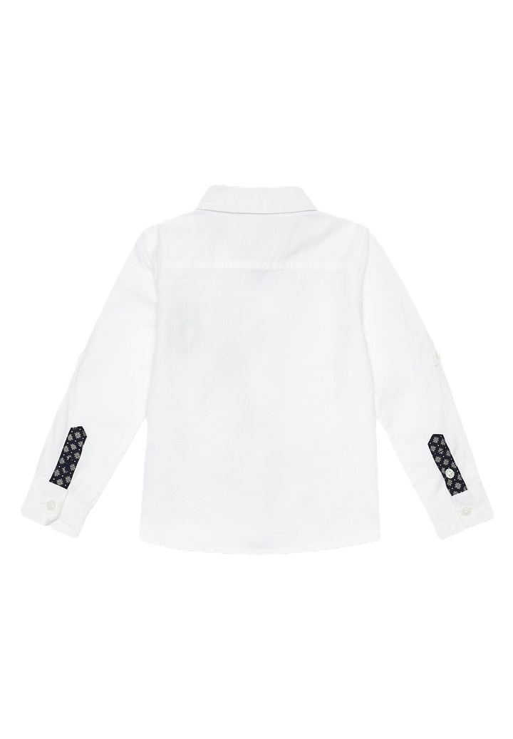 Camicia bianca per neonato