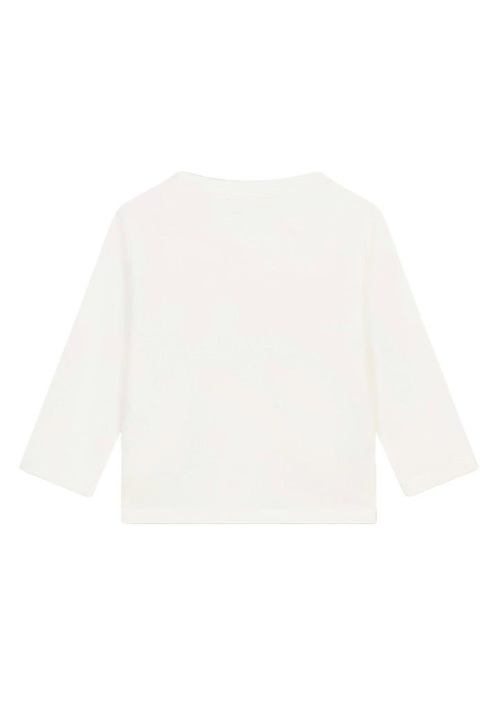 T-shirt crème pour bébé fille
