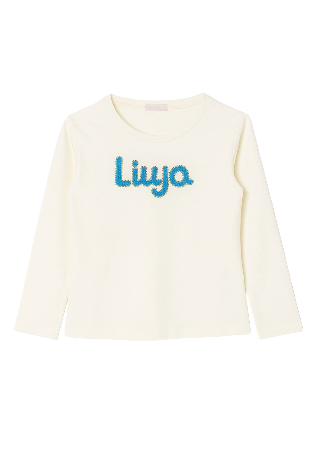 T-shirt crema per bambina